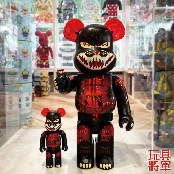 廠商特價 BE@RBRICK 紅蓮哥吉拉 100% + 400% 500% 