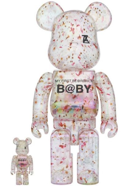 MY FIRST BE@RBRICK B@BY ANREALAGE Ver. 100%&400% 1000% 千秋乾燥花 