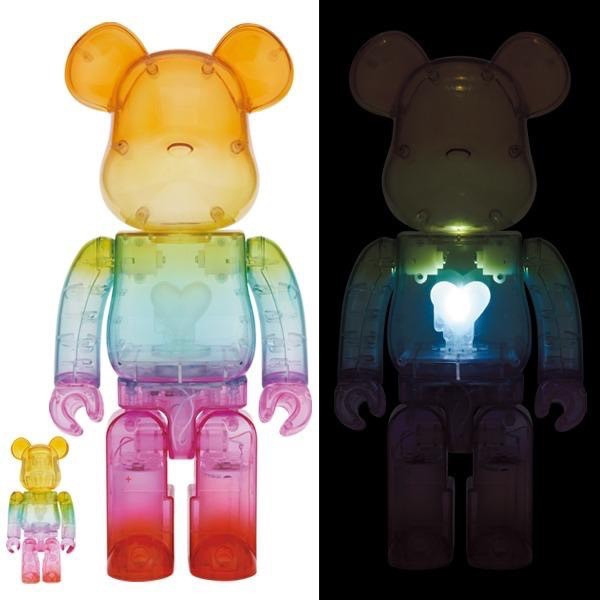 特價品 BE@RBRICK Emotionally Unavailable Gradient Heart 500% 0225 