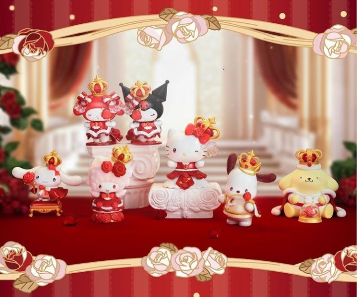 現貨 盲盒 TOP TOY 三麗鷗 玫瑰之夜系列 