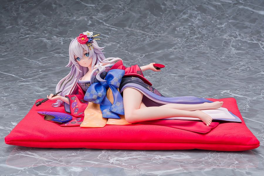 KADOKAWA 閃亂忍忍忍者大戰戰機少女 少女們的響艷 黑靈心 和服Ver. PVC 1001 