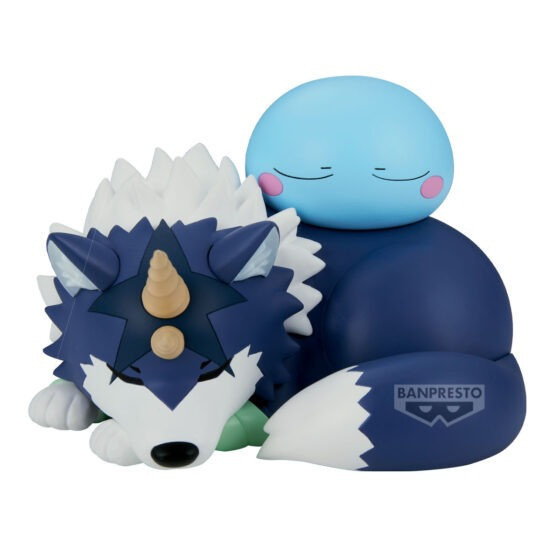 BANPRESTO 景品 關於我轉生變成史萊姆這檔事 利姆路＆嵐牙 軟膠公仔 0904 