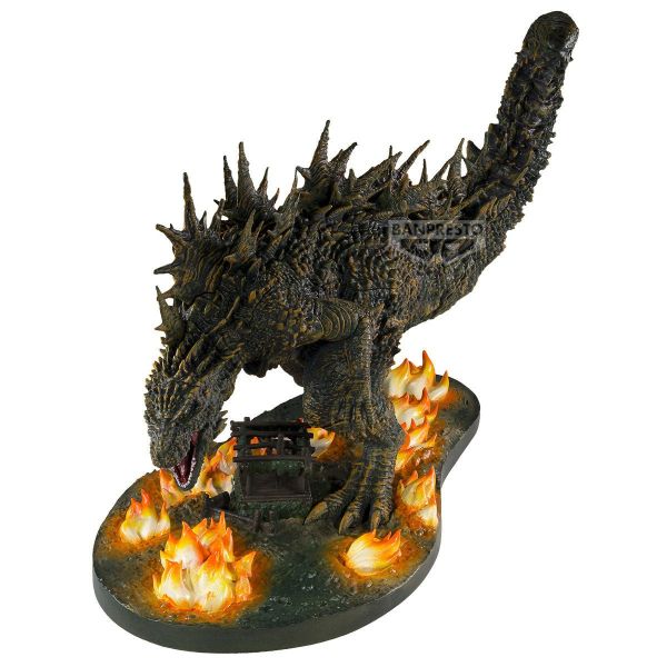 BANPRESTO 景品 哥吉拉 1.0 角色場景擺飾 吳爾羅（2023） 襲擊大戶島ver. 1001 