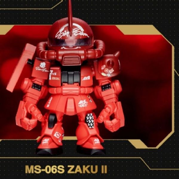 現貨 盲盒 BANDAI QMSV 迷你鋼彈 5週年 藝術家彩繪版 