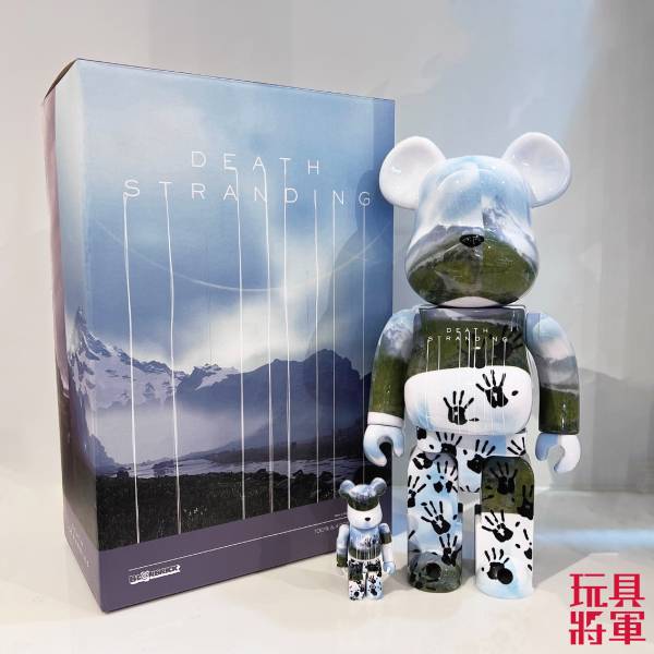 BE@RBRICK DEATH STRANDING 100％ & 400％ 庫柏力克熊,bearbrick,凱斯哈林,Brillo,安迪沃荷,咖啡,COFFEE,玩具將軍,瑪麗蓮夢露,東京祭典,花井祐介