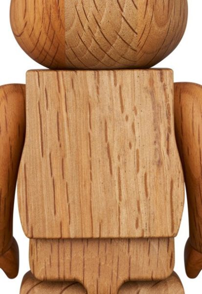 BE@RBRICK 木頭 カリモク イチイガシ 400％ 