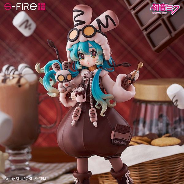 SEGA S-FIRE 初音未來 棉花糖熱巧克力 PVC 0914 