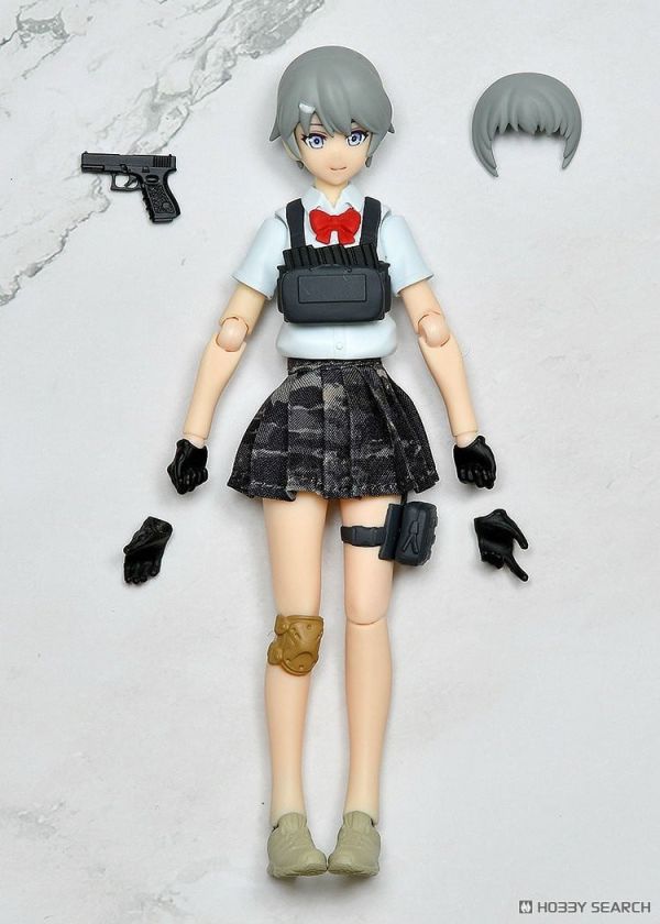 TOMYTEC figma SP158B 軍事女高中生 武裝JK Variant B2 編號：URBEX 0706 