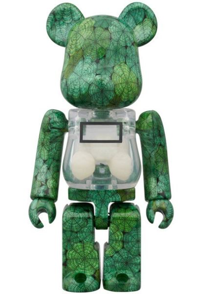 BE@RBRICK Euphorbia obesa 100％ & 400％ 布紋球 多肉植物 發光 