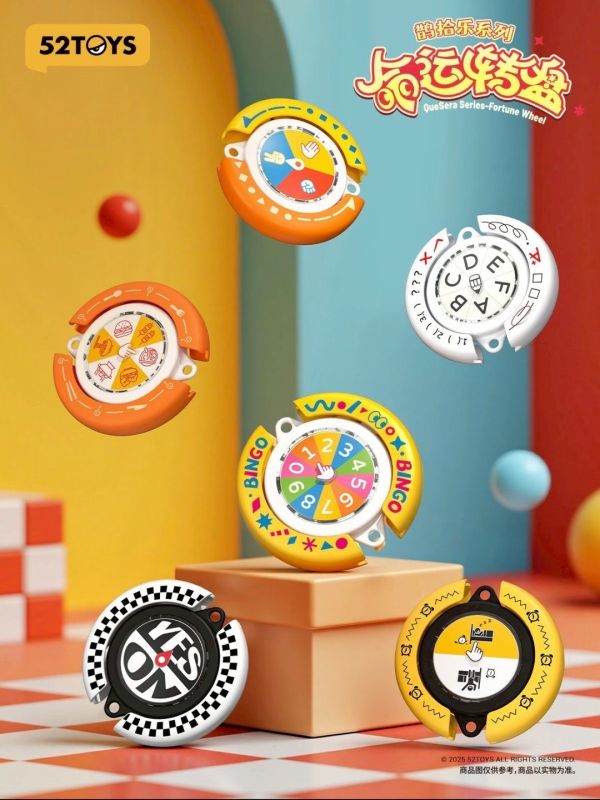 現貨 盲盒 52TOYS 鵲拾樂系列 命運轉盤 