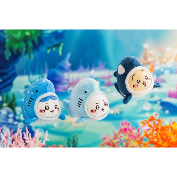 CHIIKAYA 吉伊卡哇水族館 虎鯨兔子吊飾0720 