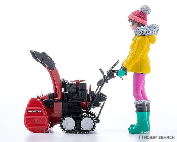 PLAMAX minimum factory Minori with Honda小型除雪機HSS1170n(JX) 組裝模型 0924 