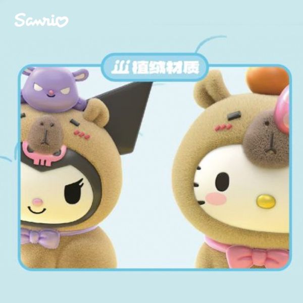 現貨 盲盒 JAKA 三麗鷗 佛系水豚系列 拼裝公仔 