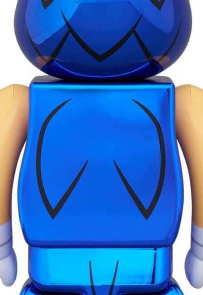 BE@RBRICK 庫柏力克熊 SONIC THE HEDGEHOG CHROME Ver. 100％ & 400％ 音速小子 