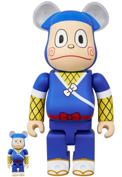 BE@RBRICK 忍者ハットリくん 100％ & 400％ 忍者哈特利 哈特利 