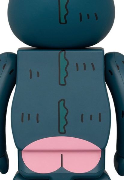BE@RBRICK 庫柏力克熊 蠟筆小新 光屁屁怪獸 100％ & 400％ 