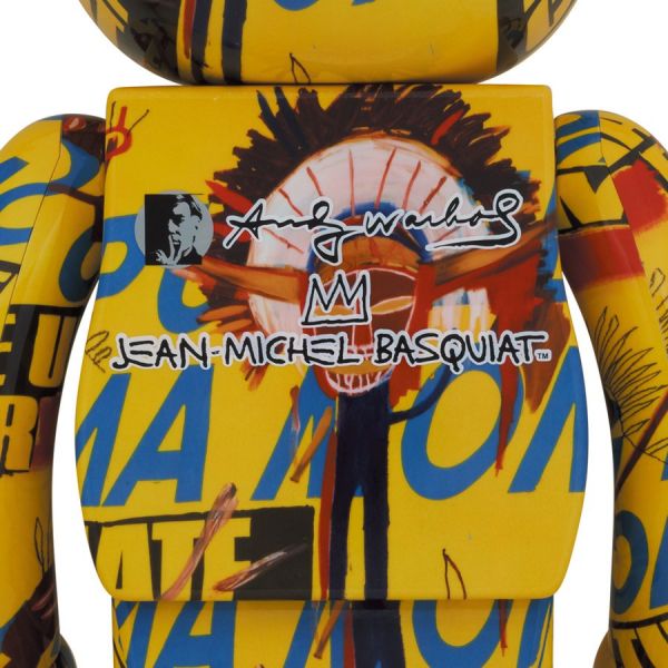 現貨 BE@RBRICK Andy Warhol × JEAN-MICHEL BASQUIAT #3 1000％ 43代盲盒,庫柏力克熊,盒玩,盲盒,玩具將軍, bearbrick,be@rbrick