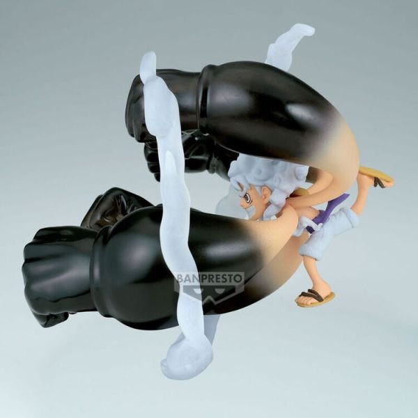 BANPRESTO 景品 航海王 WCF SPECIAL 蒙其.D.魯夫 五檔 伸縮自如的白色橡膠槍亂打 0904 