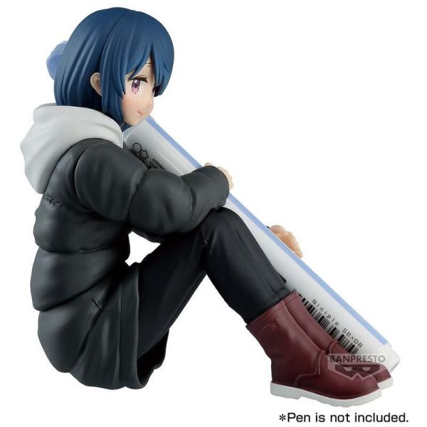 現貨 BANPRESTO 景品 搖曳露營SEASON3 筆友 志摩凜 筆架公仔 