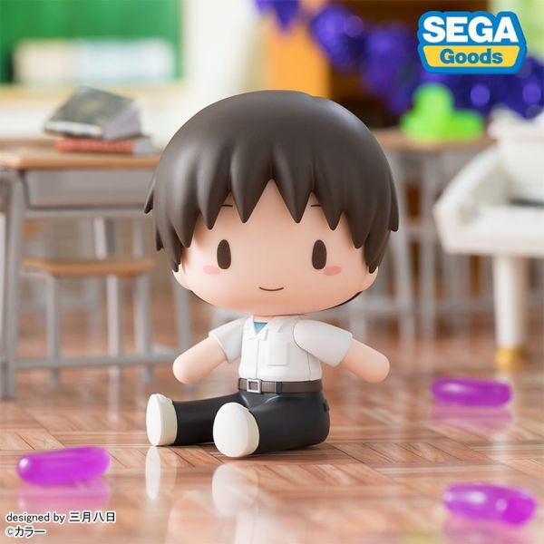 SEGA 景品 新世紀福音戰士 迷你坐姿公仔 真嗣 0709 