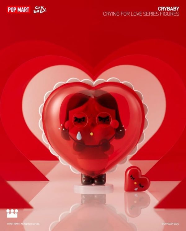 現貨 盲盒 泡泡瑪特 CRYBABY 愛神的眼淚系列 