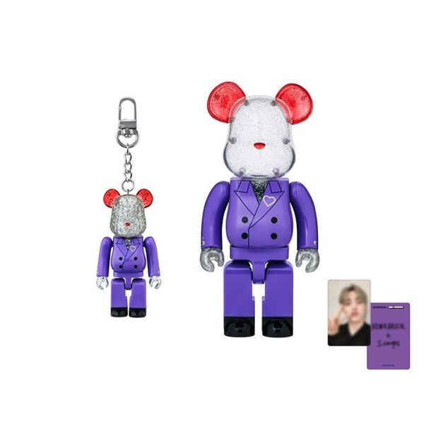 BE@RBRICK X SEVENTEEN 庫柏力克熊 崔勝哲 Scoups 100%&400% 