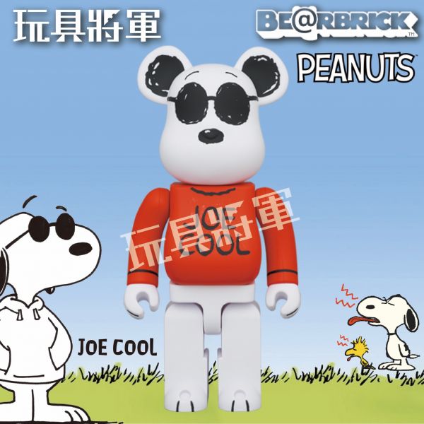BE@RBRICK  JOE COOL 墨鏡史努比 1000% BE@RBRICK ,JOE,COOL,墨鏡史努比,1000