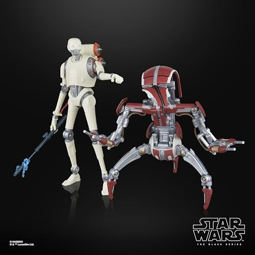 Hasbro 星際大戰黑標 6 吋人物二入組 - KX Security Droid & Droideka 0831 