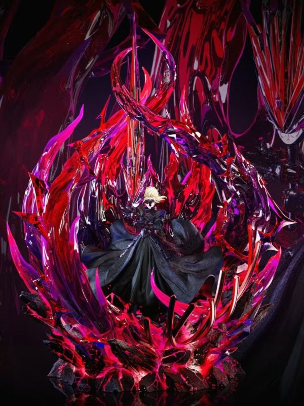Fate/stay night GK 蒐藏雕像 Saber 亞瑟王 黑呆 [Imagination Studio] 