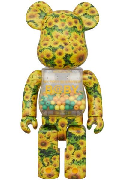 BE@RBRICK 庫柏力克熊 MY FIRST BE@RBRICK SUNFLOWER 100％ & 400％ 