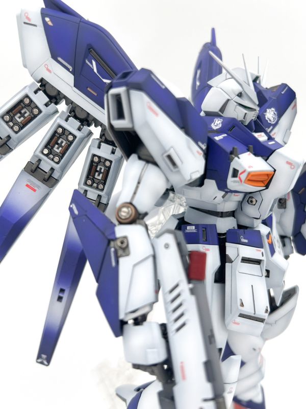 萬代 MG Hi-Nu Ver.Ka 海牛 組裝模型 代工噴塗 含機體 模型代工 | 組裝代工 | 模型噴漆 | 代工噴漆 | 黑暗大法師 | 打磨 | 平噴