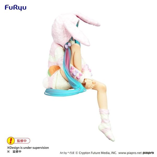 現貨 FURYU 景品 初音未來 泡麵蓋公仔 兔耳帽T ver. 