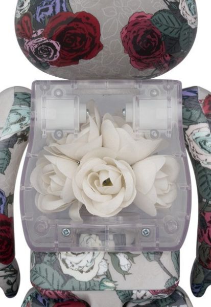 BE@RBRICK 庫柏力克熊 FLOR@ GLOW IN THE DARK 400％ 