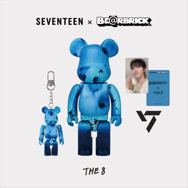 BE@RBRICK X SEVENTEEN 庫柏力克熊 徐明浩 THE 8 100%&amp;400%