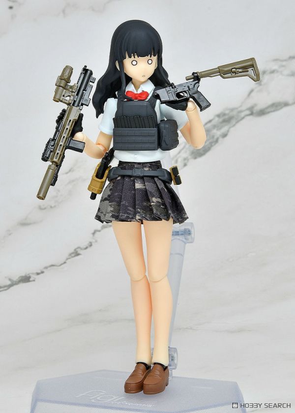 TOMYTEC figma SP159B 軍事女高中生 武裝JK Variant C2 編號：URBEX 0706 