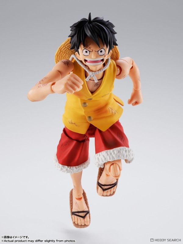 BANDAI S.H.Figuarts SHF 航海王 蒙其·D·魯夫 馬林福特頂上決戰 0909 
