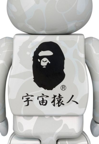 BE@RBRICK BAPE(R) 招財猫 黒／達磨 白 100％ & 400％ 