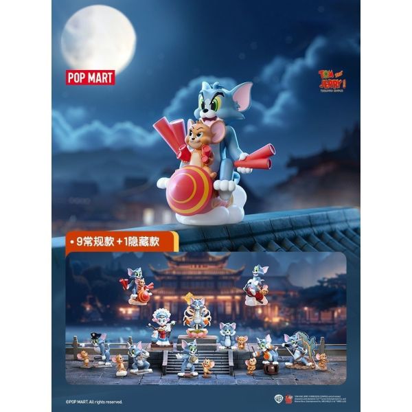 現貨 盲盒 泡泡瑪特 湯姆貓與傑利鼠 泡泡貓和老鼠星盤奇緣 