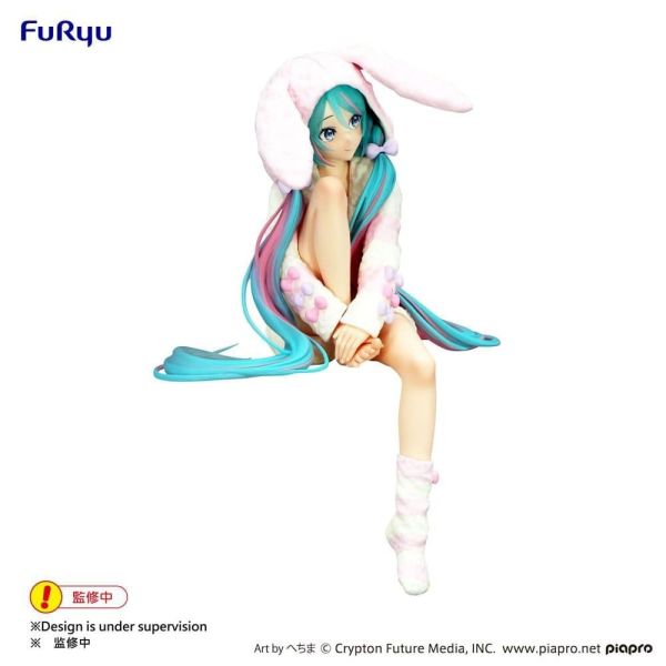 現貨 FURYU 景品 初音未來 泡麵蓋公仔 兔耳帽T ver. 