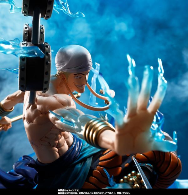 現貨 魂商店 BANDAI Figuarts ZERO 超激戰 海賊王 雷神 艾涅爾 6000萬伏特‧雷龍 PVC 