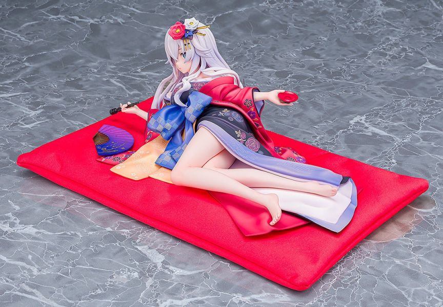 KADOKAWA 閃亂忍忍忍者大戰戰機少女 少女們的響艷 黑靈心 和服Ver. PVC 1001 