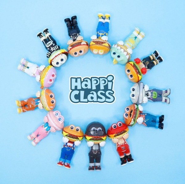 現貨 盲盒 HAPPI CLASS 漢堡100% 第三代 