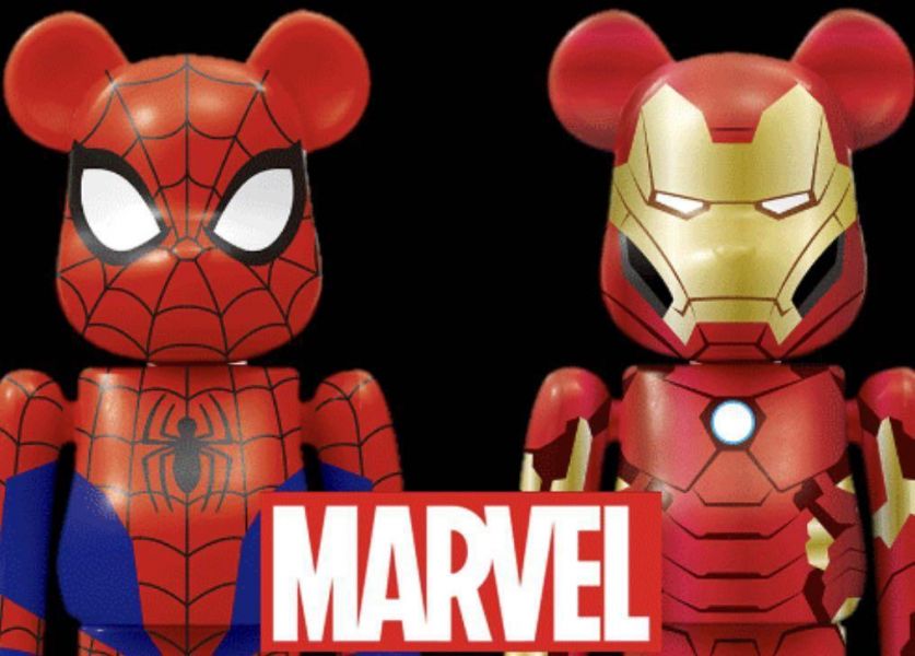現貨 BE@RBRICK Marvel 一番賞 蜘蛛人 鋼鐵人 400% 43代盲盒,庫柏力克熊,盒玩,盲盒,玩具將軍, bearbrick,be@rbrick