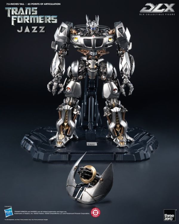 Threezero DLX 變形金剛 爵士 1021 