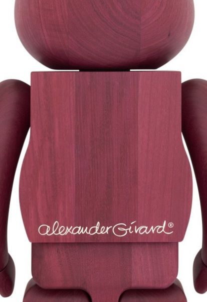 BE@RBRICK カリモク Alexander Girard International Love Heart 100％ & 400％ 1000％ 木頭熊 