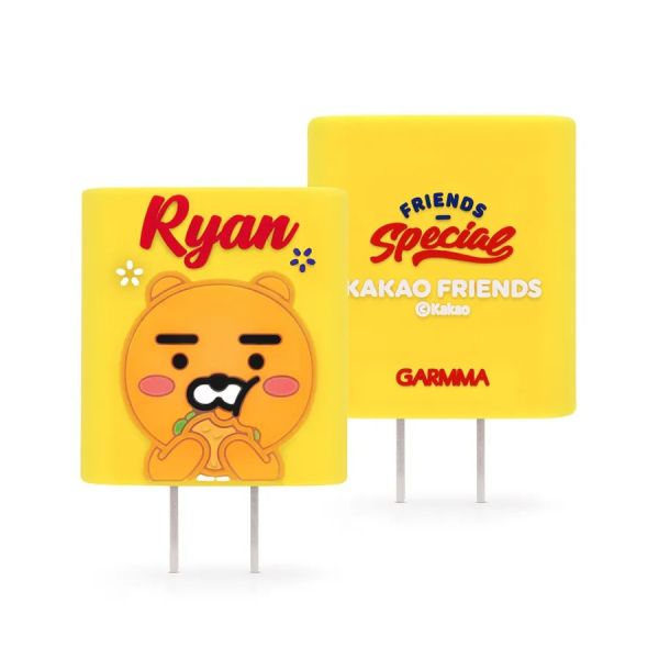 KAKAO FRIENDS Type-C & USB PD雙孔造型充電器 Ryan 