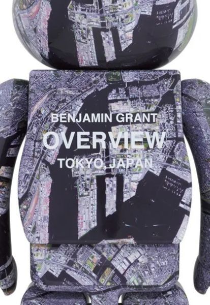 廠商特價 BE@RBRICK TOKYO OVERVIEW 衛星圖 日本東京 1000% 