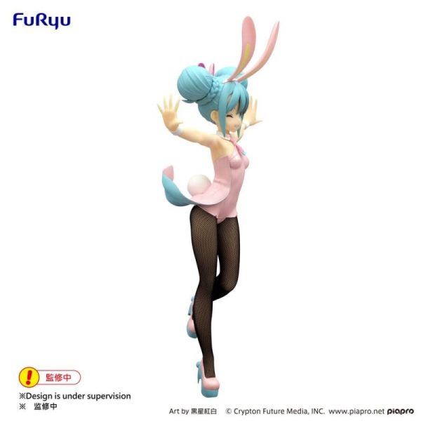 現貨 FURYU 景品 BiCute 初音未來 兔女郎公仔 粉色珍珠ver. 