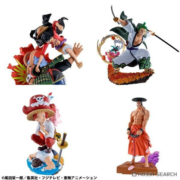 MegaHouse Pettitrama 航海王 LOGBOX RE BIRTH 和之國篇 參 套組（再販） 0909 