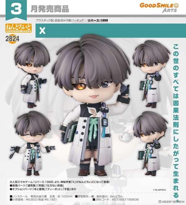 GSC 黏土人 2824 重返未來：1999 神秘學家X 0907 